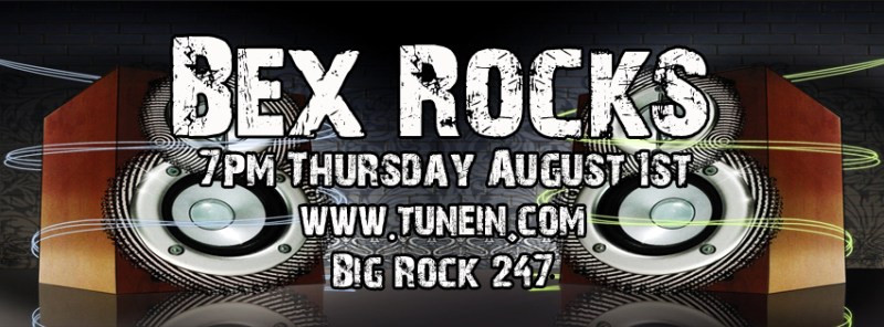 Bex Rocks Classic Rock Show Timeline new