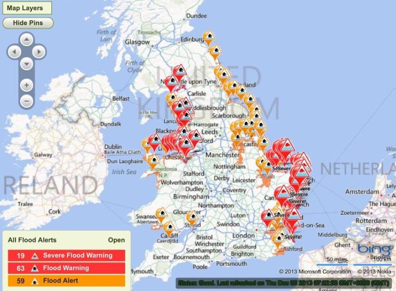 Flood Alerts 5-12-2013