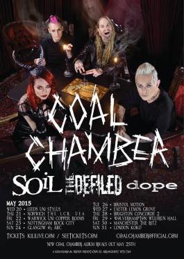 Coal Chamber UK tour dates