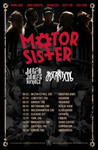 motor sister uk tour